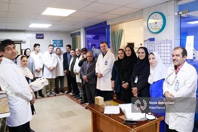 تصاویر | تجلیل از پرستاران بیمارستان سینا