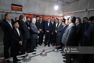 افتتاح چندین پروژه در شهرستان اهر با حضور وزیر جهاد کشاورزی