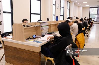 تصاویر | کتاب و کتابخوانی در کتابخانه مرکزی تبریز 