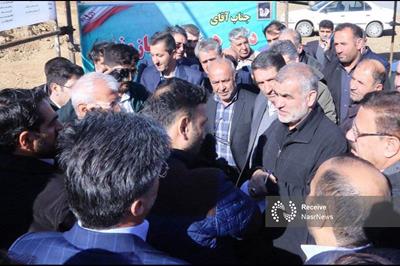 بازدید نایب‌ رئیس مجلس از پروژه رو به پایان محور میاندوآب‌ـ‌میانه