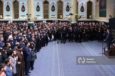 مراسم عزاداری شب شهادت حضرت فاطمةالزهرا(س) در حسینیه امام خمینی(ره)