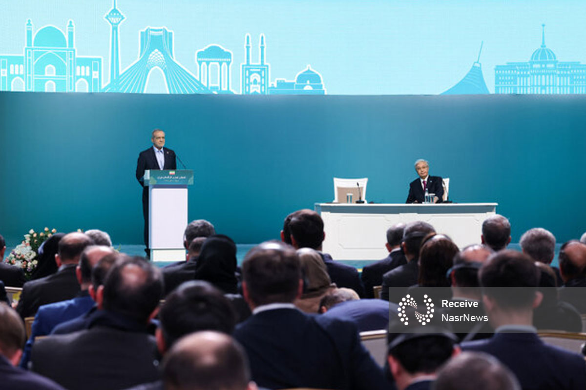 پزشکیان: می‌خواهیم میان بخش‌های خصوصی ایران و قزاقستان شبکه پایدار سرمایه‌گذاری ایجاد کنیم