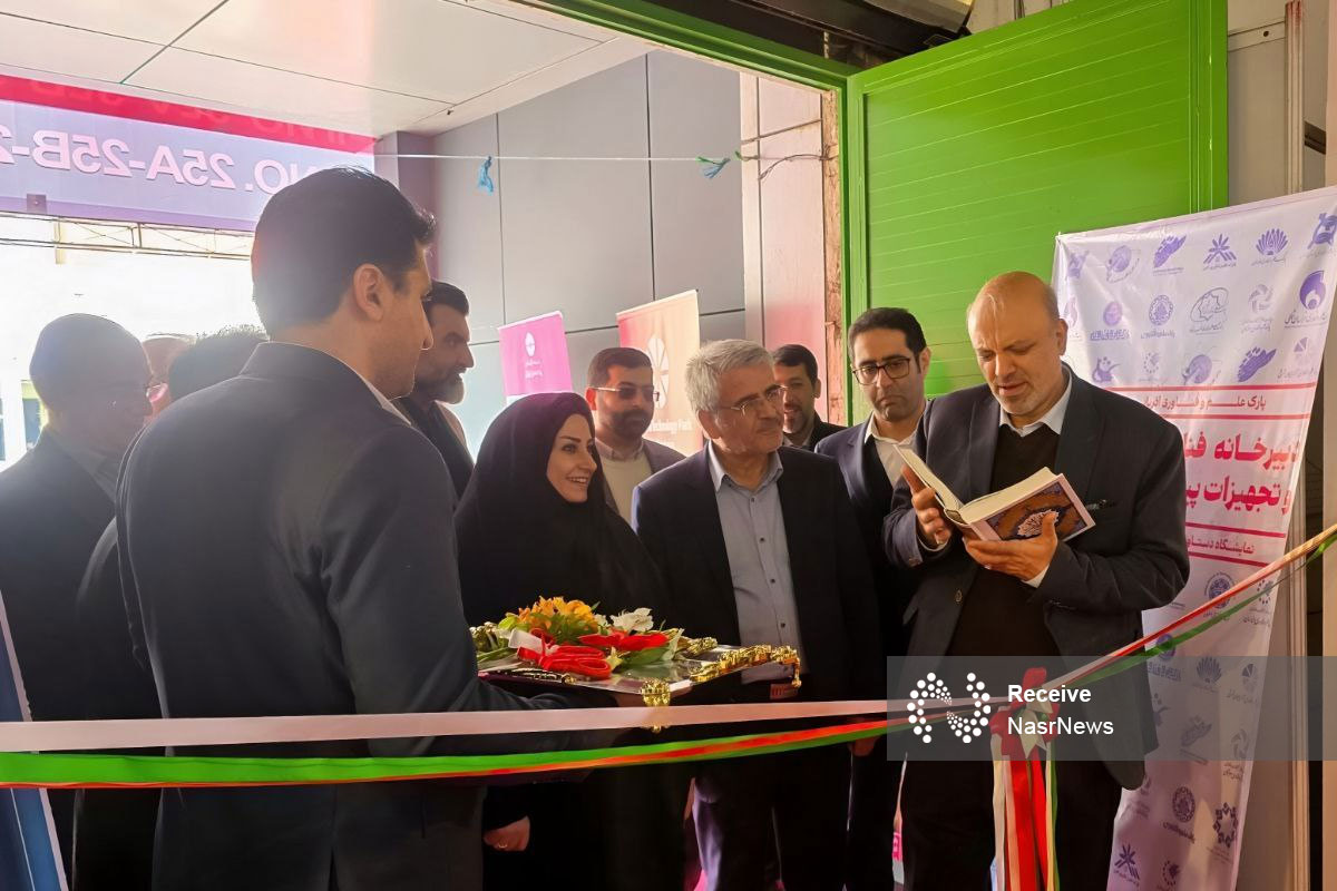 افتتاح پاویون ماشین‌آلات و تجهیزات پیشرفته به میزبانی پارک علم و فناوری آذربایجان شرقی