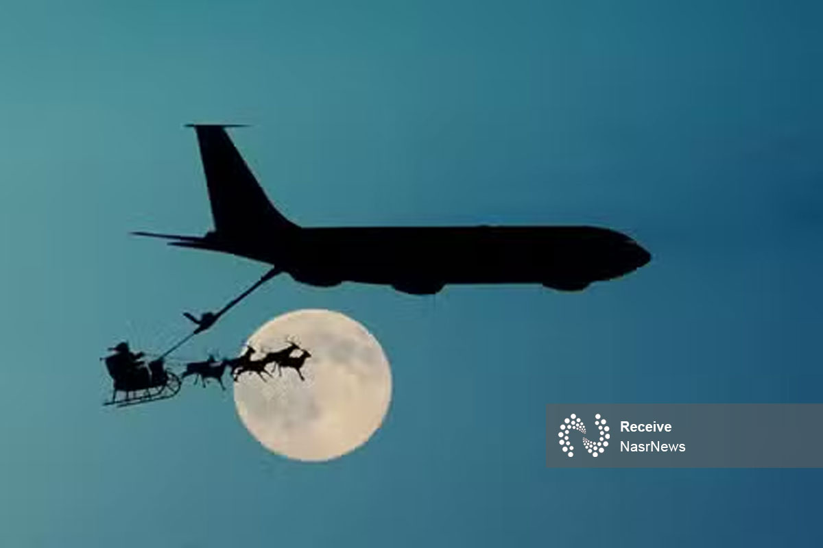 بابانوئل روی رادار پروازها