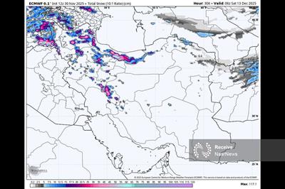 هشدار بارش‌ های سنگین و کاهش دما در نیمه شمالی کشور تا روز پنجشنبه