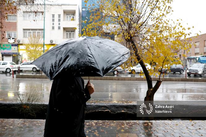 تصاویر | باران تبریز را شست