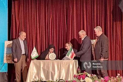 امضای پروژه بازسازی سردرب ورودی شرقی مقام امام حسین علیه السلام در تبریز 