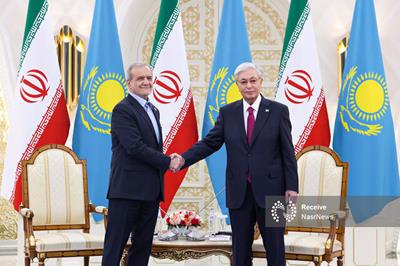 پزشکیان: نقشه راه روابط تجاری تهران - آستانه برای ارتقای سطح تجارت آماده اجراست