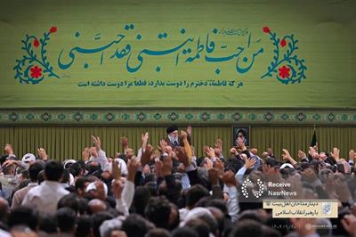 مراسم جشن میلاد حضرت زهرا (س) با حضور رهبر انقلاب برگزار شد