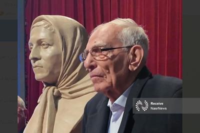 رونمایی از سردیس مرحوم زهرا مردانی‌آذر در گردهمایی سالانه خیریه ابرار قائم + فیلم