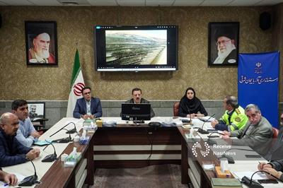 بررسی طرح‌ های ترافیکی در یازدهمین جلسه شورای هماهنگی ترافیک شهرهای آذربایجان شرقی