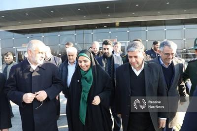 وزیر راه و شهرسازی وارد اردبیل شد