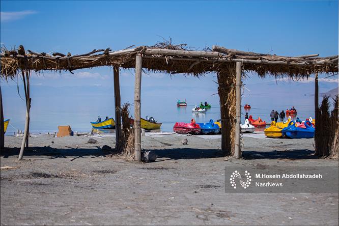 تراز آبی دریاچه ارومیه ۵۶ سانتی متر افزایش یافت