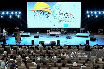 جشن خانوادگی پاکبانان شهرداری تبریز در مرکز همایش های خاوران تبریز برگزار شد
