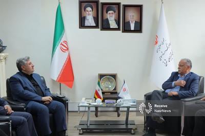 نشست مدیرکل فرهنگ و ارشاد اسلامی آذربایجان شرقی با مدیرعامل نمایشگاه بین‌المللی تبریز برای هماهنگی نمایشگاه کتاب