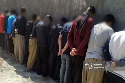 دستگیری ۱۹ نفر معتاد پر خطر در مرند 