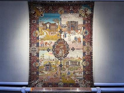 چهار فصل هنر، تاریخ و زندگی ایران در قالی ۱۲۰ ساله تبریزی