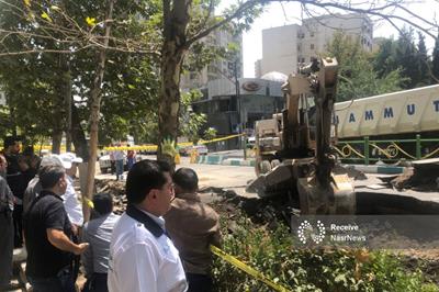 حادثه آسیب دیدگی آب در میدان قدس ساعت ۱۶ امروز رفع می‌شود