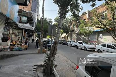 ساماندهی تاسیسات آب و برق در خیابان تربیت غربی، جهت آماده سازی برای سنگفرش