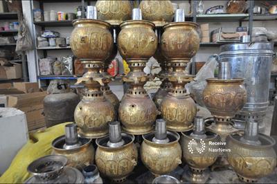 دو مغازه در بازار سماورسازان رفع خطر می شود