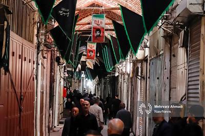 ضربان عاشورا در قلب بازار جهانی تبریز