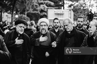 تصاویر | عزاداری تاسوعای حسینی با حضور رئیس‌ جمهور در تبریز
