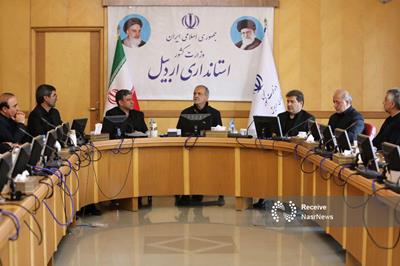نشست پزشکیان با استاندار و جمعی از مدیران استان اردبیل