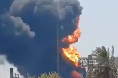 آتش‌سوزی پالایشگاه نفت آبادان فروکش کرد