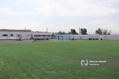 تصاویر | افتتاح زمین چمن مصنوعی استادیوم ممقان 