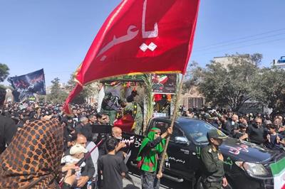مکتب امام حسین (ع) مسیر سعادت ملت ایران است