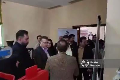 بازدید معاون وزیر نفت از نمایشگاه دستاوردهای فناورانه شرکت‌های دانش‌بنیان در تبریز + فیلم