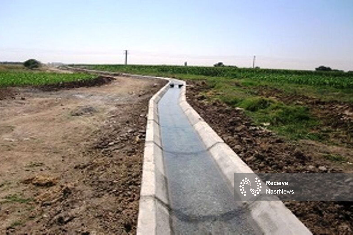 افزایش بهره‌وری آبیاری کشاورزی مراغه با بهسازی کانال ها
