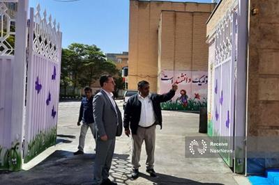 بهسازی و زیباسازی معابر پیرامون و داخل مدارس تبریز