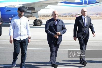 معاون نخست‌ وزیر جمهوری آذربایجان وارد تبریز شد 