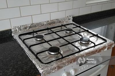 مزایا و معایب استفاده از فویل آلومینیومی روی گاز