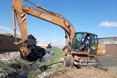 لایروبی آب‌روها و کانال‌های تبریز تا آغاز بارش‌ها