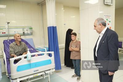 بازدید سرزده استاندار آذربایجان شرقی از بیمارستان عجب‌شیر
