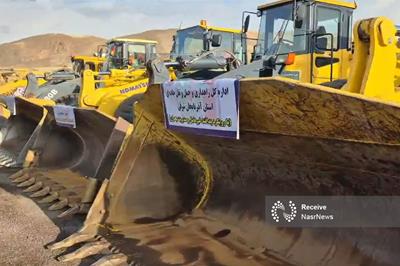 برگزاری مانور اداره کل راهداری و حمل و نقل جاده‌ای در ترکمانچای آذربایجان شرقی