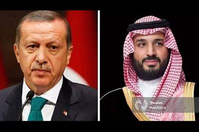 گفت‌وگوی تلفنی اردوغان و بن‌سلمان درباره تحولات منطقه و حملات به عربستان