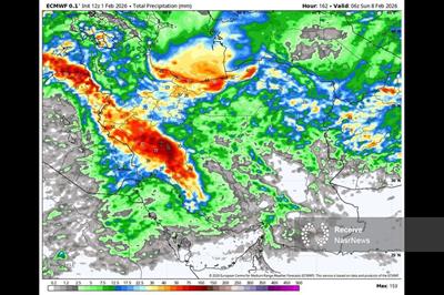 ورود سامانه بارشی جدید به کشور از امروز؛ بارش برف و باران در ۲۰ استان