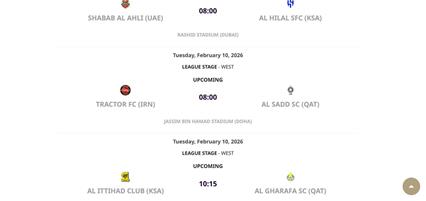 تراکتور میزبان، میهمان السد قطر شد