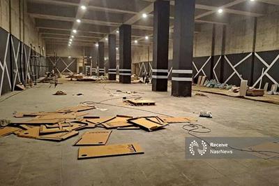 پیشرفت ۶۰ درصدی احداث بزرگترین هایپرمارکت در بافت مرکزی تبریز