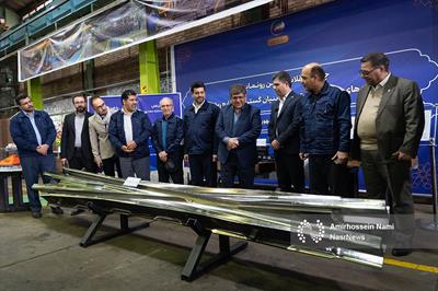 تصاویر| رونمایی از دستاوردهای جدید شرکت گسترش صنایع ریلی ایران
