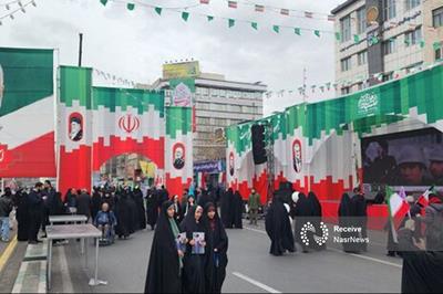 آغاز راهپیمایی باشکوه ۲۲بهمن در تبریز