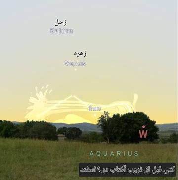 رصد سیارات در ۹ اسفند؛ از اغراق تا واقعیت