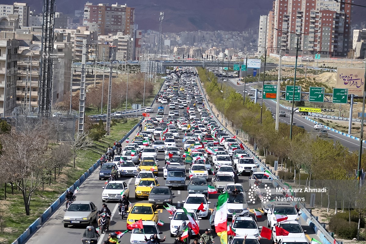 تصاویر | نمایش وحدت در خیابان‌ های تبریز