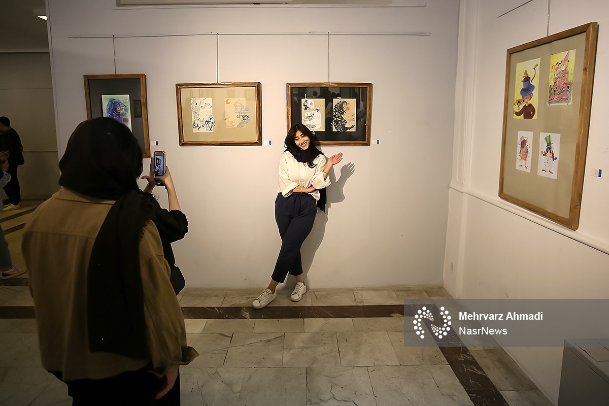 تصاویر | نمایشگاه تصویر سازی دانشجویان دانشگاه نبی اکرم (ص) تبریز 