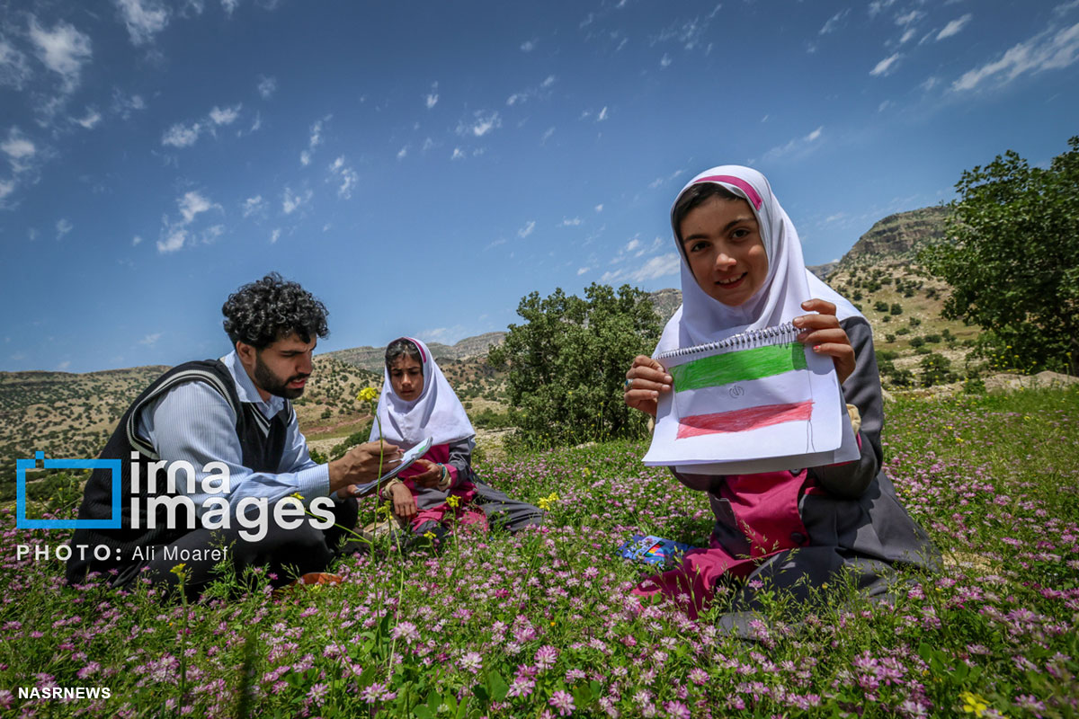 تصاویر | مدرسه‌ ای در میان کوهستان