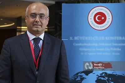 احمد آیدین دوغان سفیر جدید ترکیه در ایران شد