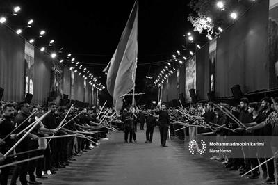 تصاویر | دلدادگان حسین (ع) در تبریز، شب سوم محرم